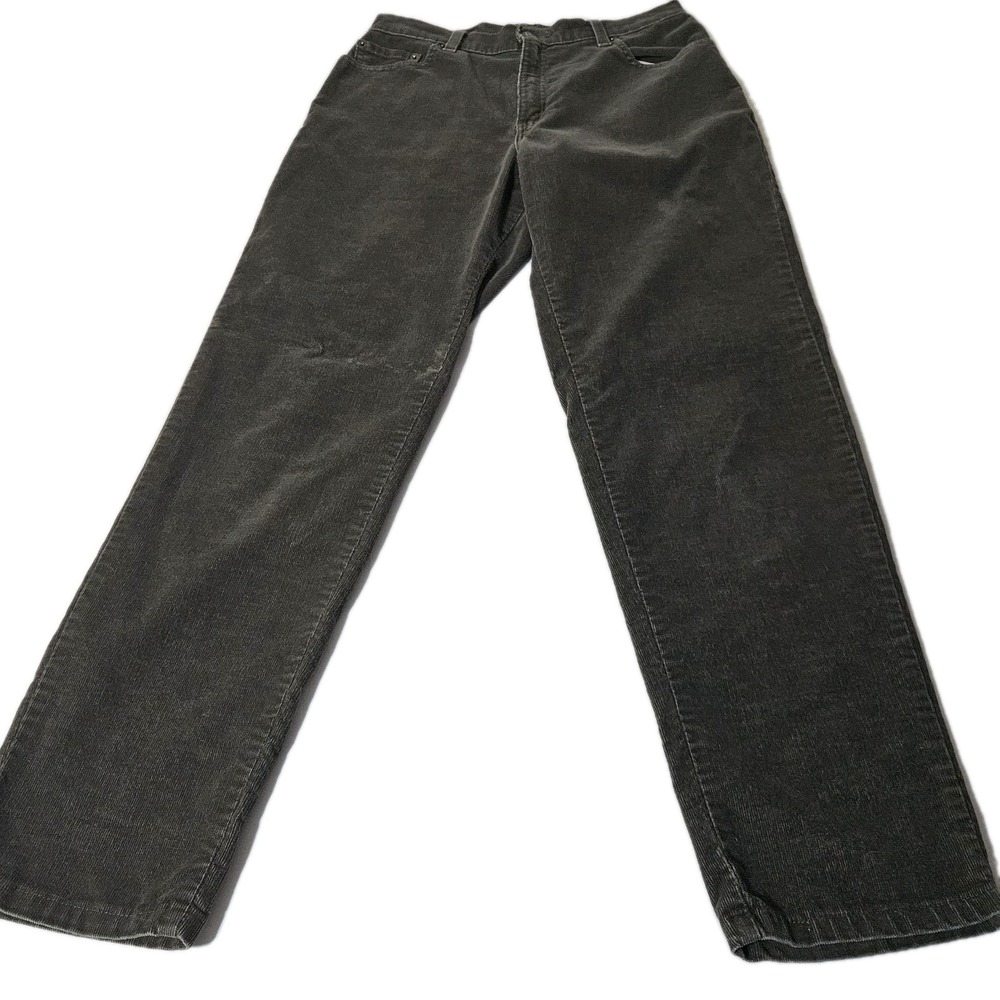 VTG Levis Jeans 30x30 Y2K Grey Faded 10 M Mis Corduroy 550 Relaxed‎ Fit Tapered